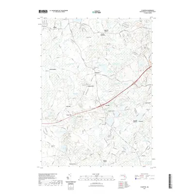 2021 Map of Plympton, 2021 Print