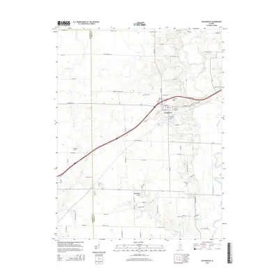 2015 Map of Pocahontas, 2015 Print