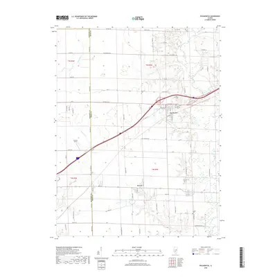2018 Map of Pocahontas, 2018 Print