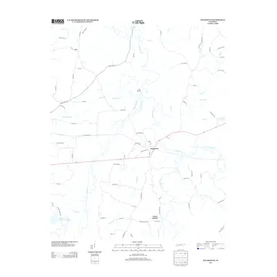 2013 Map of Pocahontas, 2013 Print