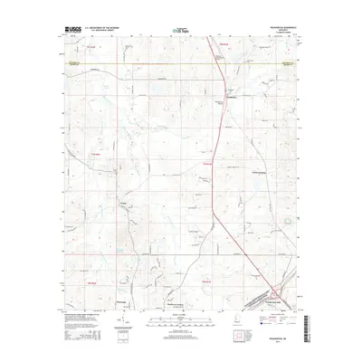 2015 Map of Pocahontas, 2015 Print