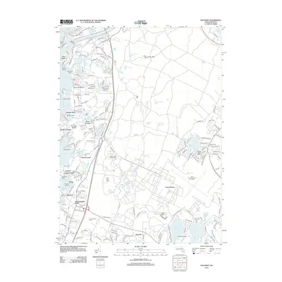 2012 Map of Pocasset, 2012 Print