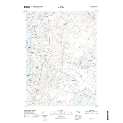 2018 Map of Pocasset, 2018 Print