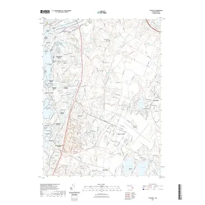 2021 Map of Pocasset, 2021 Print