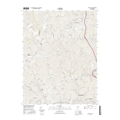 2016 Map of Pocatalico, 2016 Print