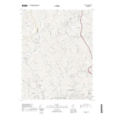 2019 Map of Pocatalico, 2019 Print