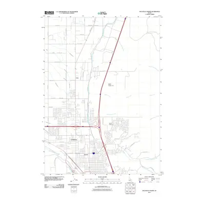 2010 Map of Pocatello North, 2010 Print