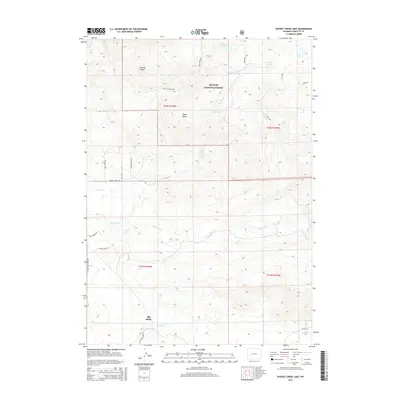 2015 Map of Pocket Creek Lake, 2015 Print