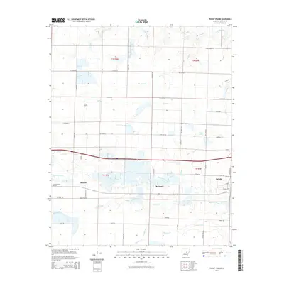 2014 Map of Pocket Prairie, 2014 Print