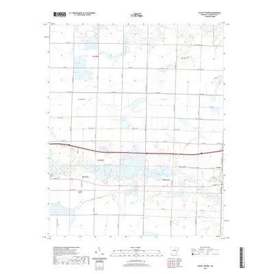 2020 Map of Pocket Prairie, 2020 Print