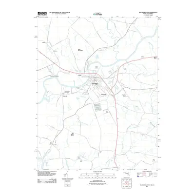 2011 Map of Pocomoke City, 2011 Print