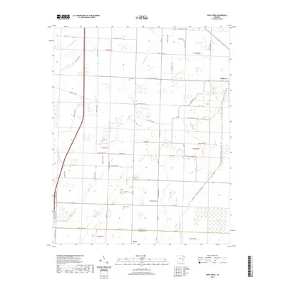 2020 Map of Podo Creek, 2020 Print