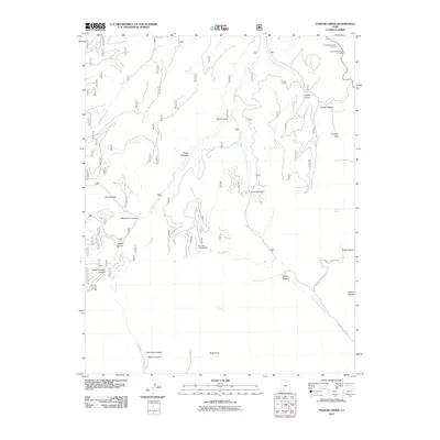 2011 Map of Podunk Creek, 2011 Print