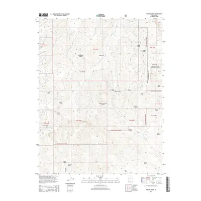 2014 Map of Podunk Creek, 2014 Print