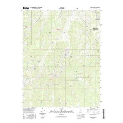 2017 Map of Podunk Creek, 2017 Print