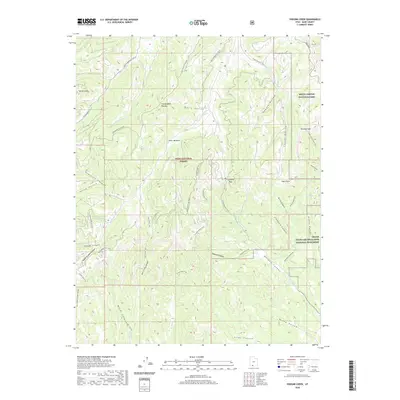 2020 Map of Podunk Creek, 2020 Print