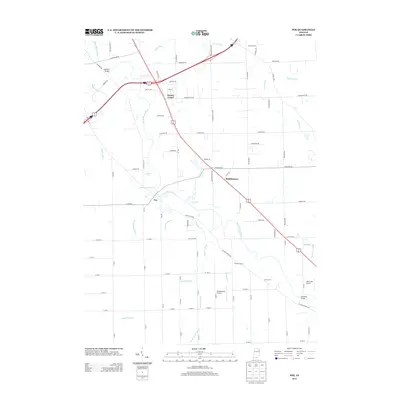 2013 Map of Poe, 2013 Print