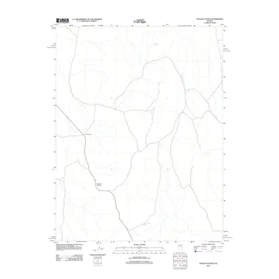 2012 Map of Pogues Station, 2012 Print