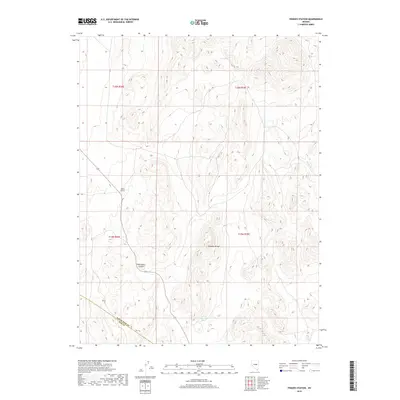 2018 Map of Pogues Station, 2018 Print