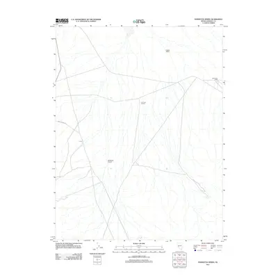 2011 Map of Poinsettia Spring, 2011 Print