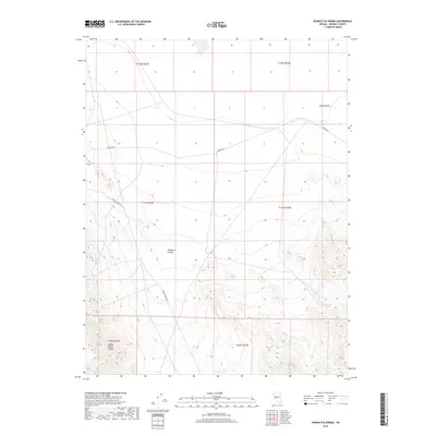 2018 Map of Poinsettia Spring, 2018 Print