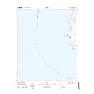 2015 Map of Point Arguello, 2015 Print