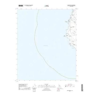 2018 Map of Point Arguello, 2018 Print