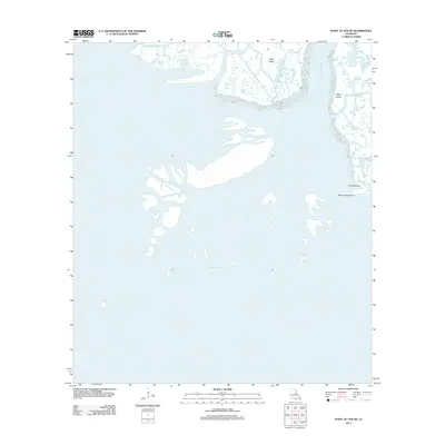 2012 Map of Point au Fer NE, 2012 Print