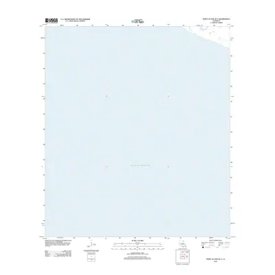 2012 Map of Point au Fer OE S, 2012 Print