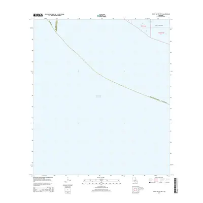 2015 Map of Point au Fer OE S, 2015 Print