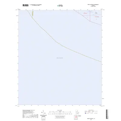 2024 Map of Point au Fer OE S, 2024 Print