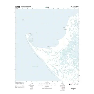 2012 Map of Point au Fer, 2012 Print
