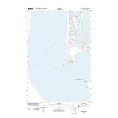 2011 Map of Point Brown, 2011 Print