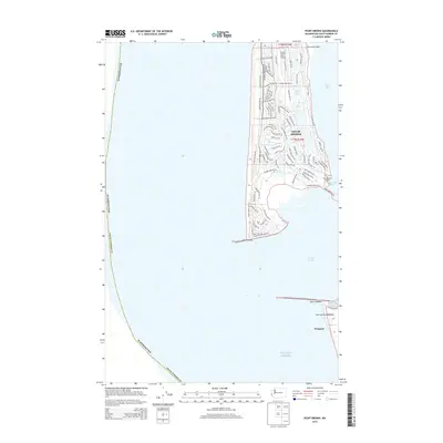 2014 Map of Point Brown, 2014 Print