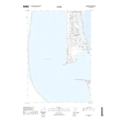 2020 Map of Point Brown, 2020 Print