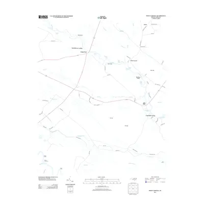 2013 Map of Point Caswell, 2013 Print