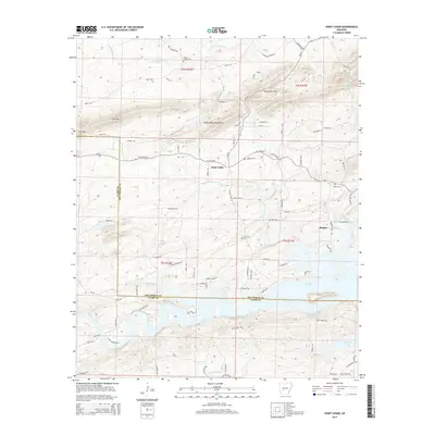 2014 Map of Point Cedar, 2014 Print