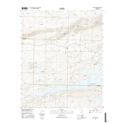 2017 Map of Point Cedar, 2017 Print