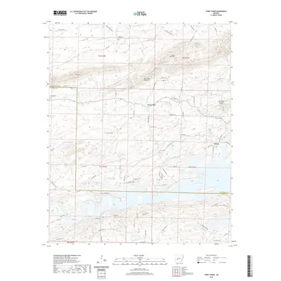 2020 Map of Point Cedar, 2020 Print