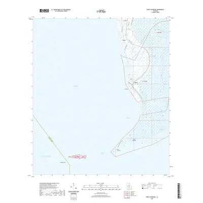2020 Map of Point Chevreuil, 2020 Print