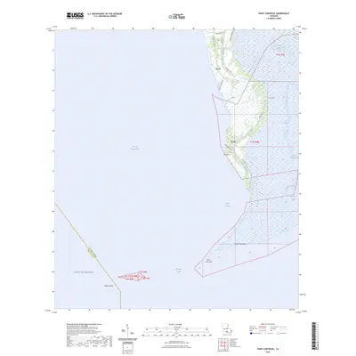 2024 Map of Point Chevreuil, 2024 Print