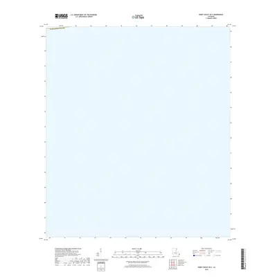 2018 Map of Point Chicot OE S, 2018 Print