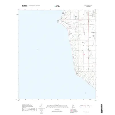 2018 Map of Point Clear, 2018 Print