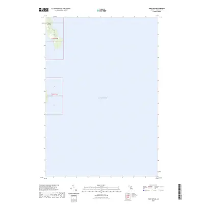 2023 Map of Point Detour, 2023 Print