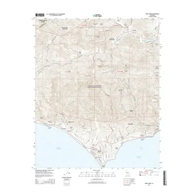 2015 Map of Point Dume, 2015 Print