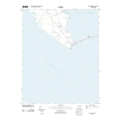 2010 Map of Point Harbor, 2010 Print