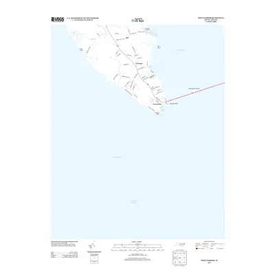 2013 Map of Point Harbor, 2013 Print