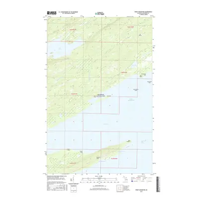 2017 Map of Point Houghton, 2017 Print