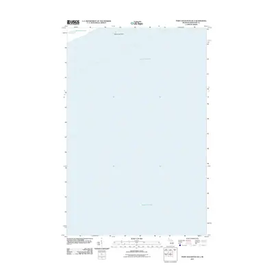 2011 Map of Point Houghton OE S, 2011 Print