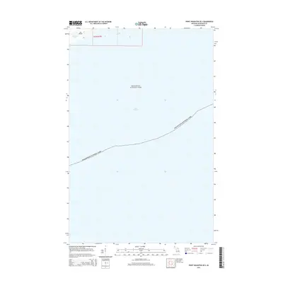 2014 Map of Point Houghton OE S, 2014 Print